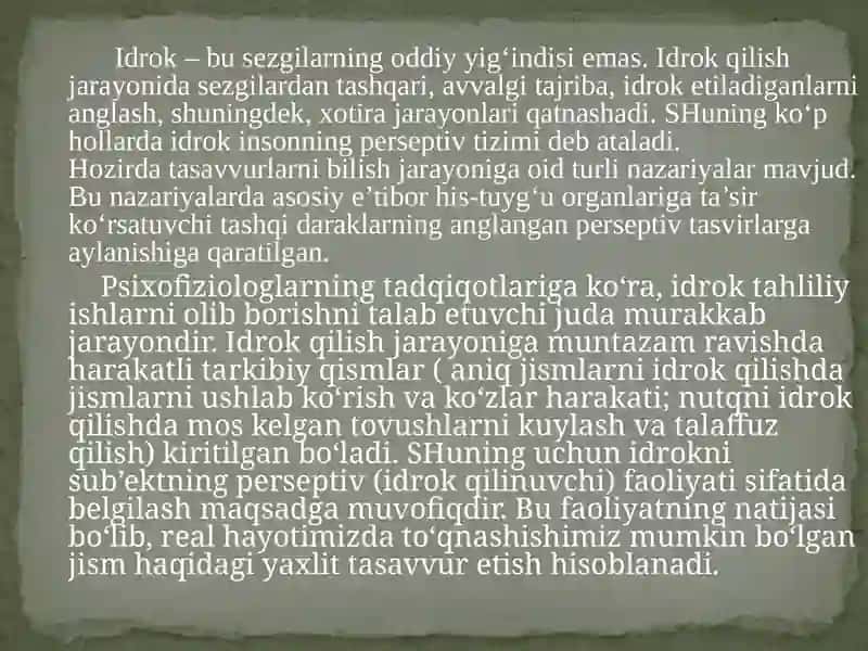 Dunyoni estetik idrok etishda badiiy asarlarni ahamiyati 4