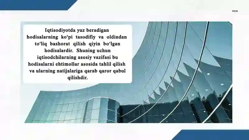 Ehtimol tushunchasi va uning turlari 4