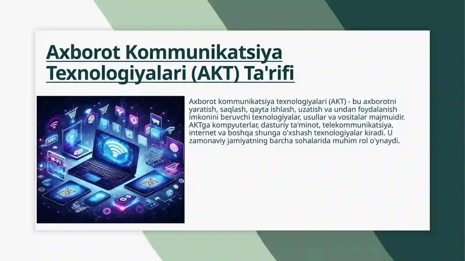 Axborot Kommunikatsiya Texnologiyalari 4