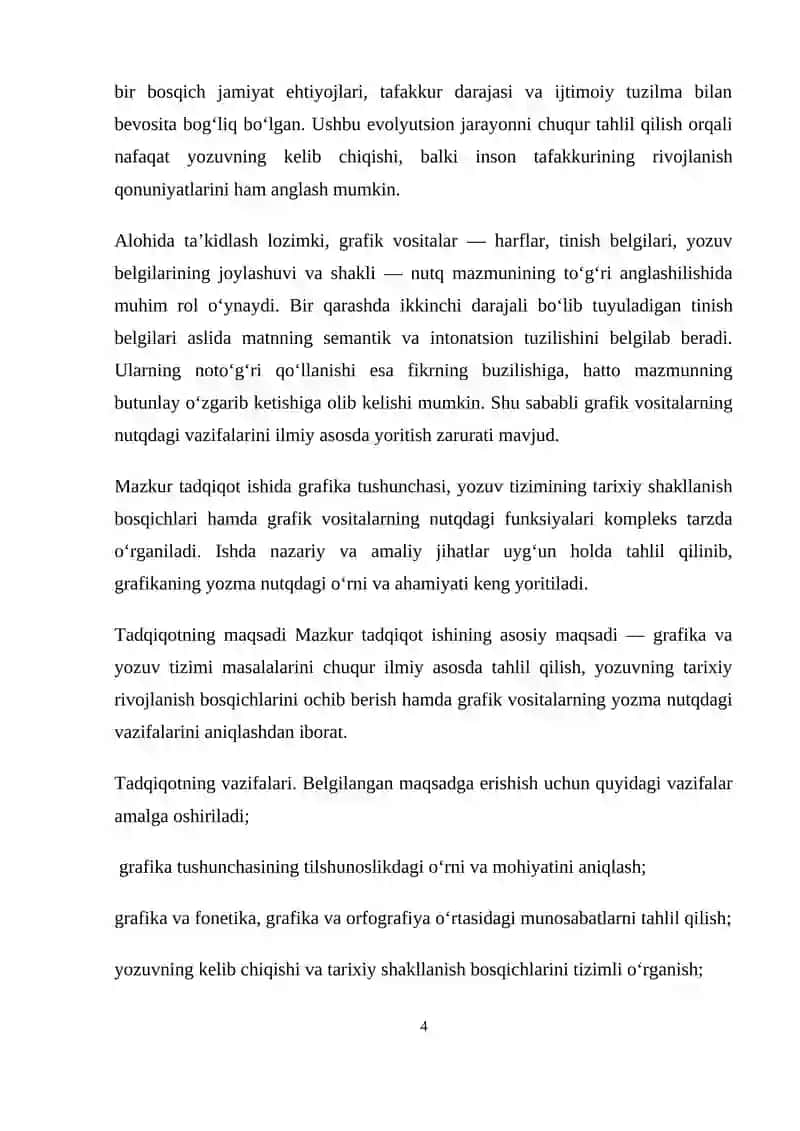 GRAFIKA-YOZUV TIZIMINING BIRINCH KOMPONENTI 4