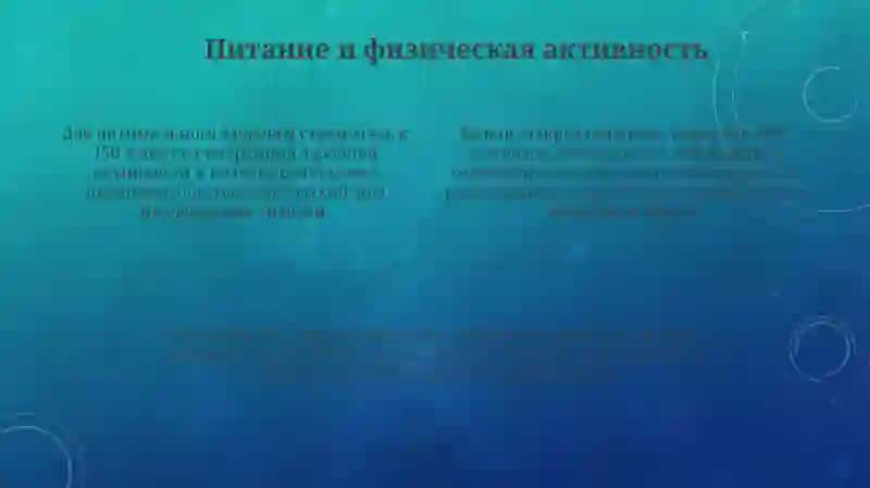 Здоровый образ жизни 4