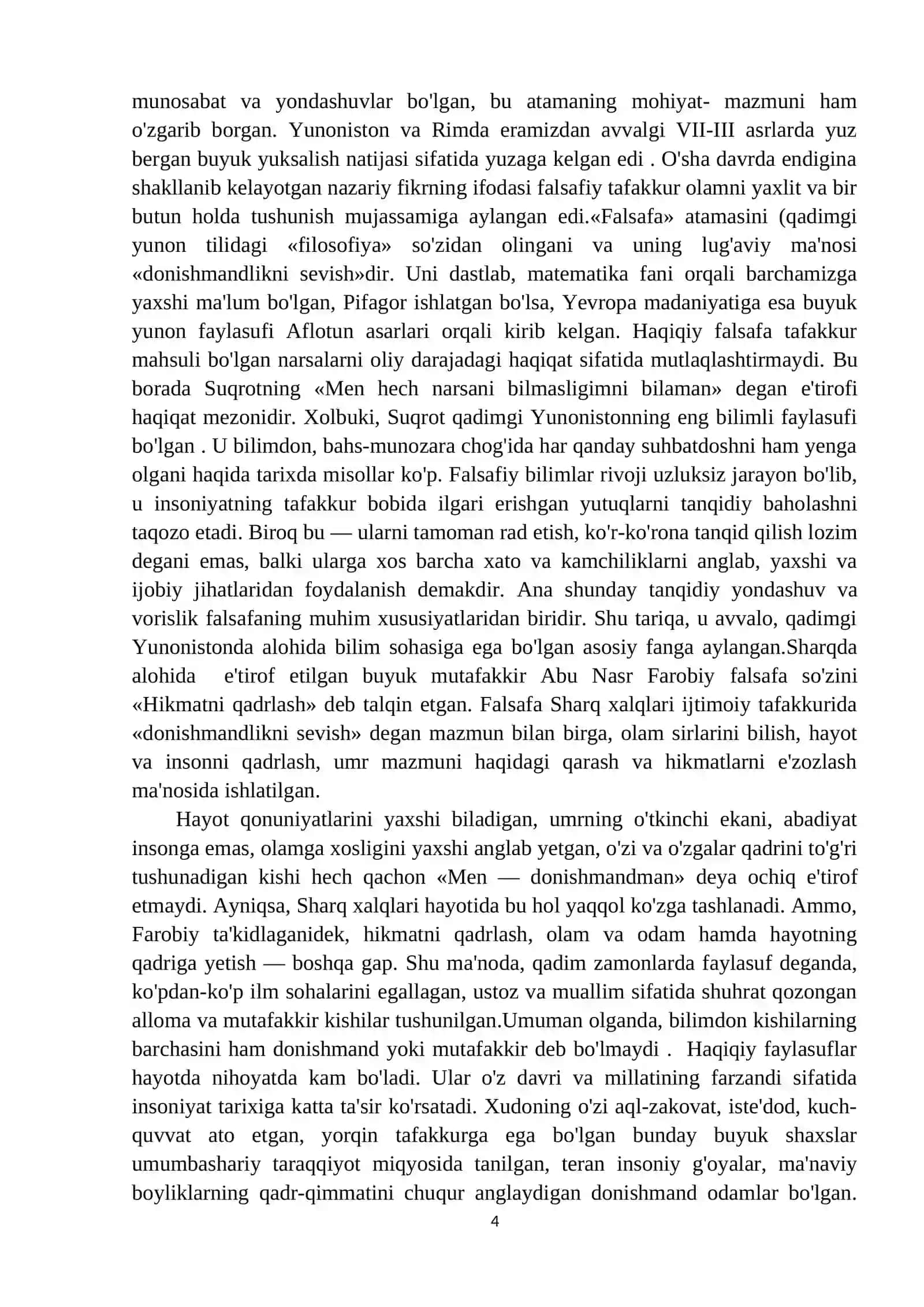 FALSAFA 4