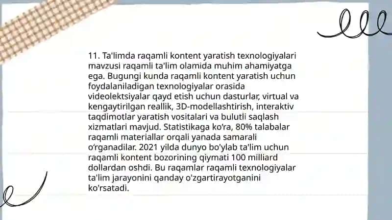 Ta'lim texnalogiyasi 4