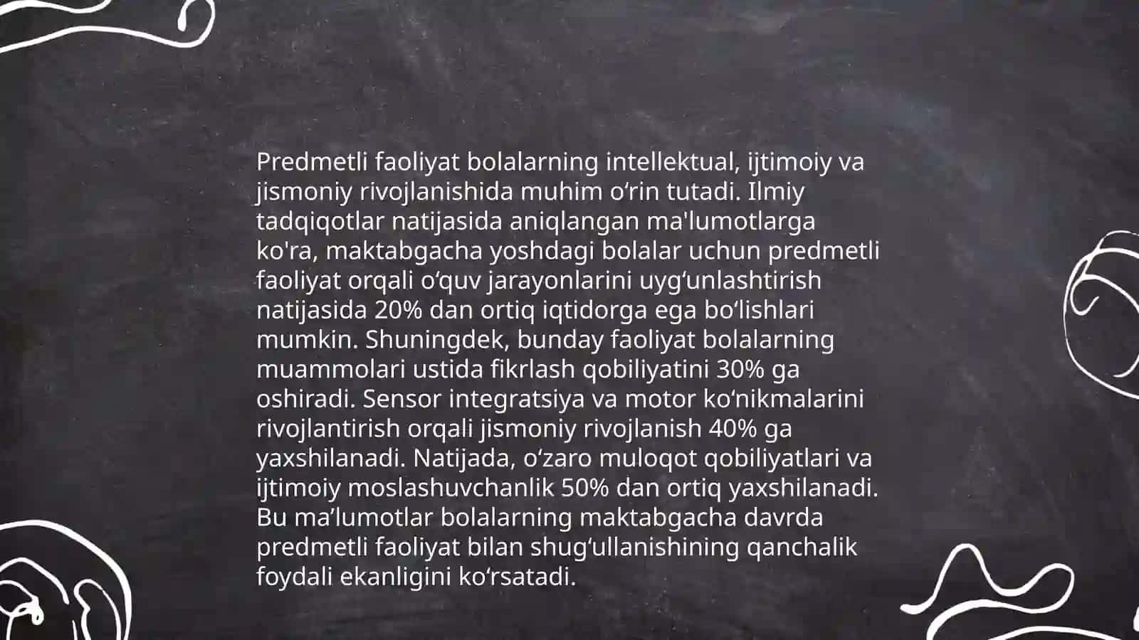 Predmetli faoliyatning mohiyati 4