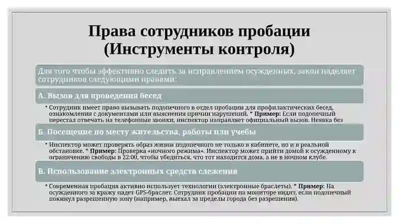 Тема-8: Правовой статус сотрудников органов пробации 4