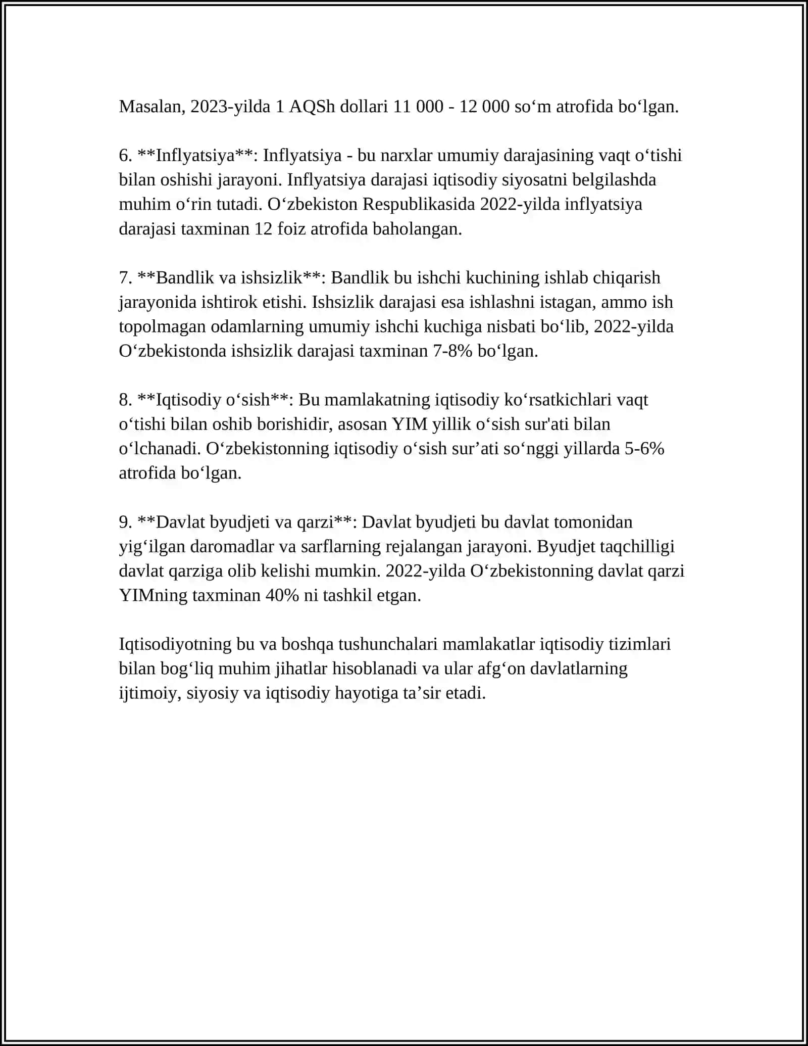 IQTISODIYOTGA KIRISH 4