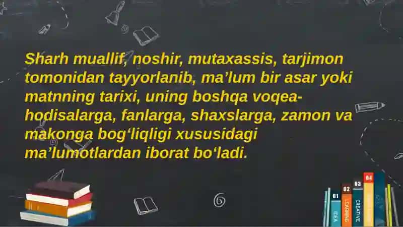 "MASNAVIY MA'NAVIY" SHARHI 4