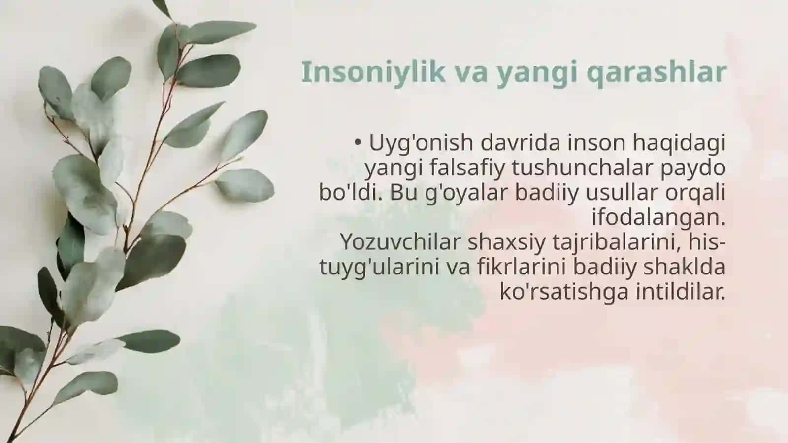 Yevropa uyg'onish davri adabiyoti 4
