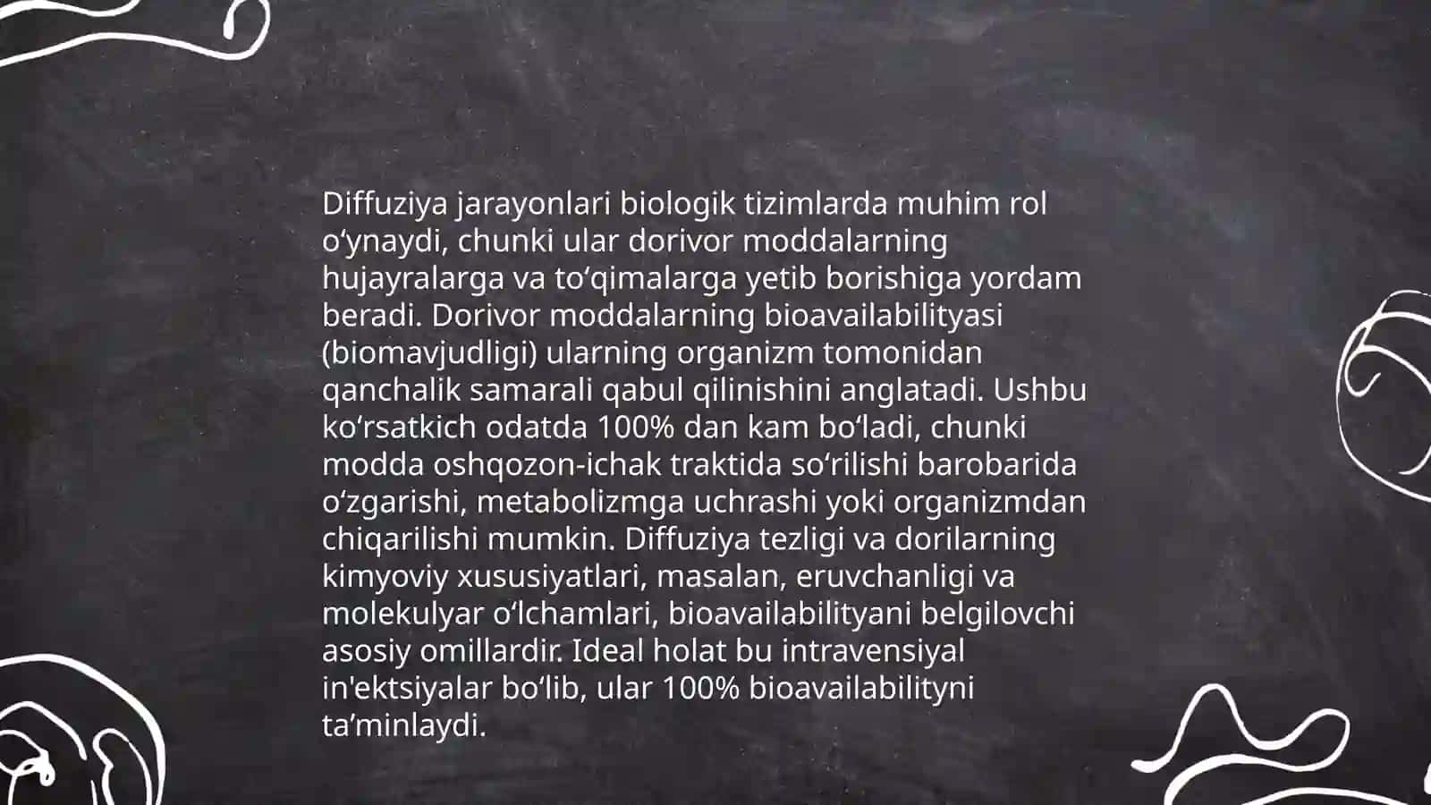 Diffuzion potensialning farmatsevtikadagi ahamiyati 4