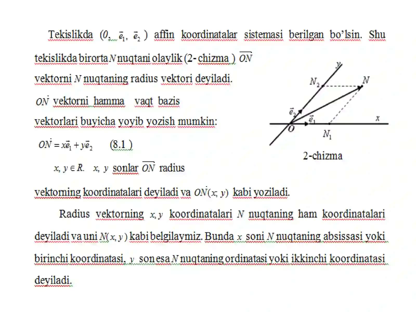 Tekislikdaaffinkoordinatalarsistemasi 4