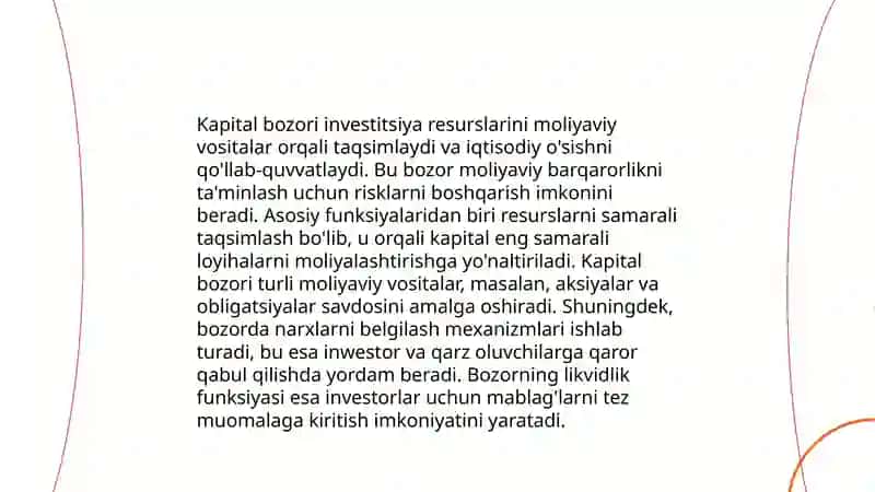 Kapital qo'yilmalar va kapital bozori 4