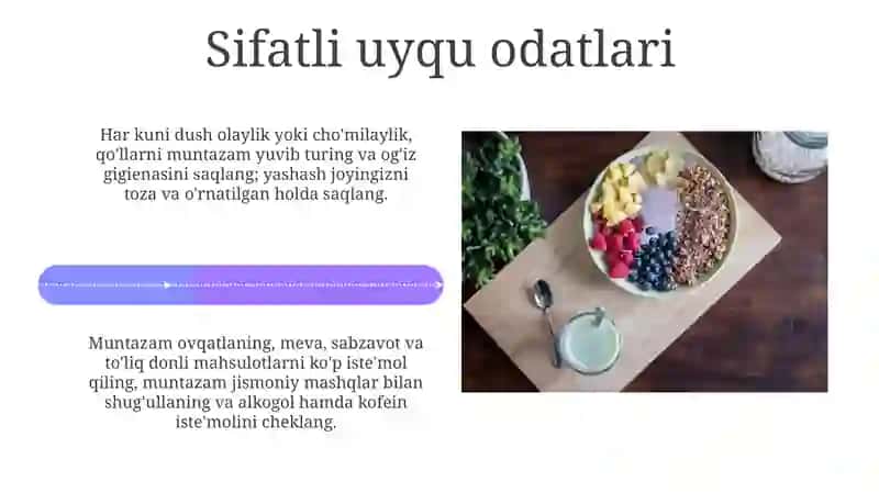 Sog'lom ovqatlanish odatlari 4