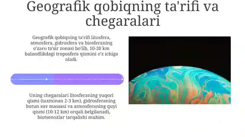 Yerning geografik qobig'i 4
