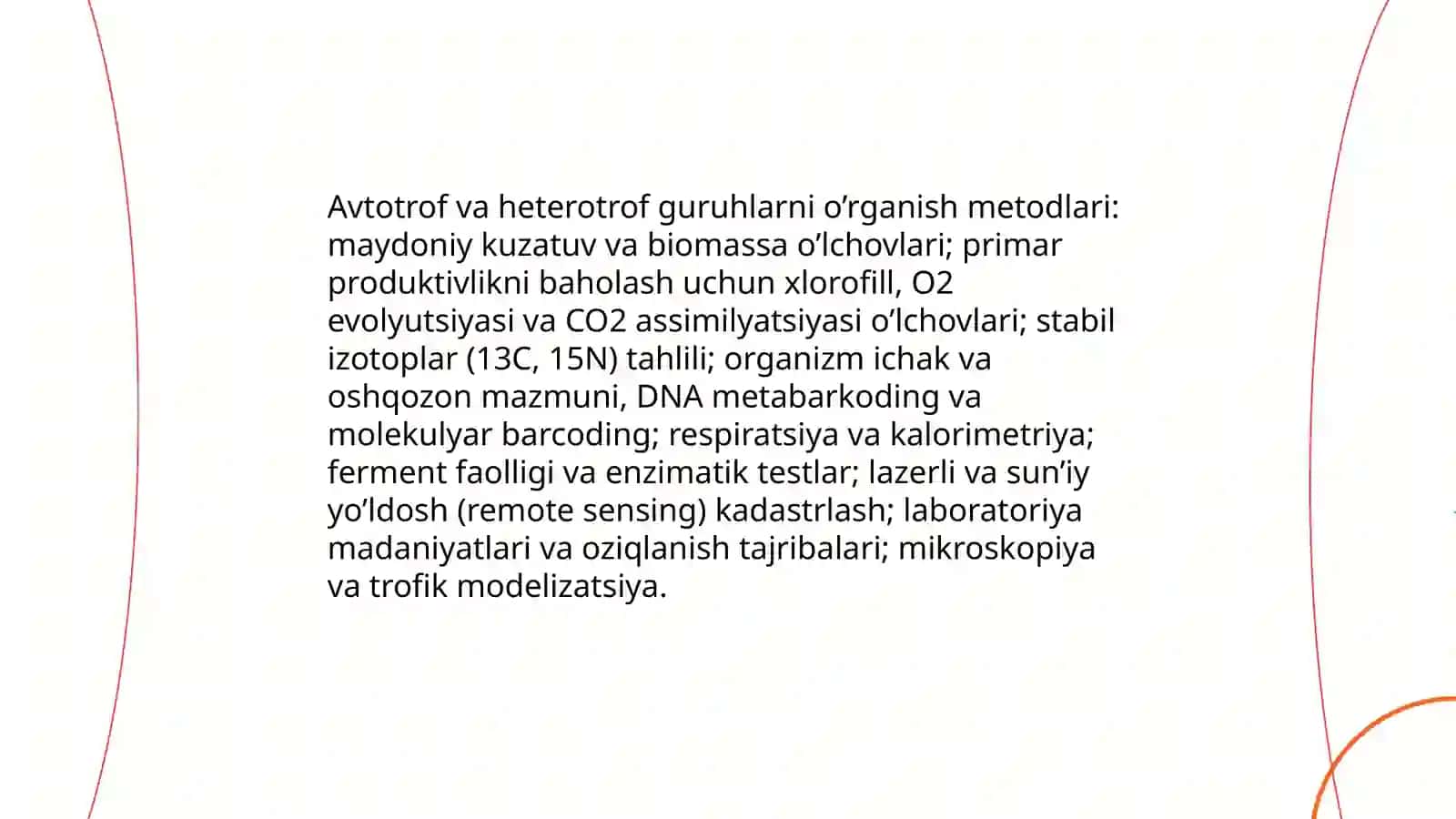 Organizmlarning ekologik guruhlarini o’rganish 4