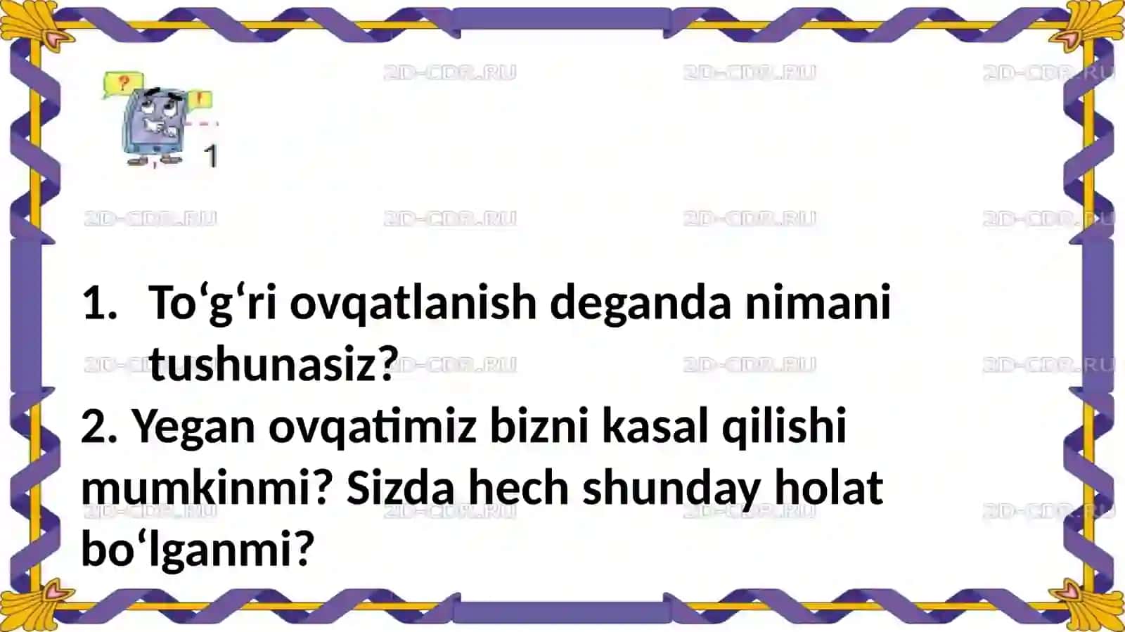 Fan: Ona tili va o`qish savodxonligi 4