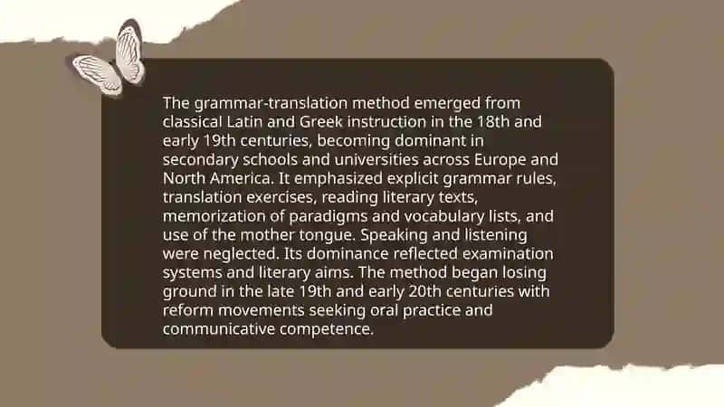 Historical survey of teaching foreign languages 4
