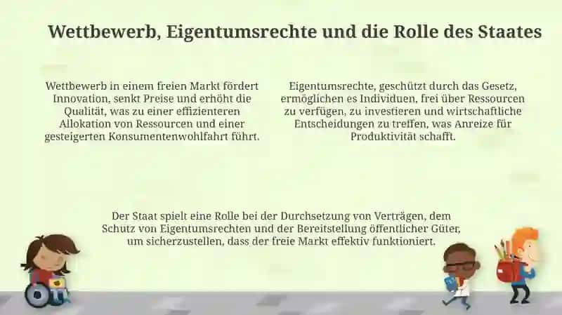 System des freien Marktes 4