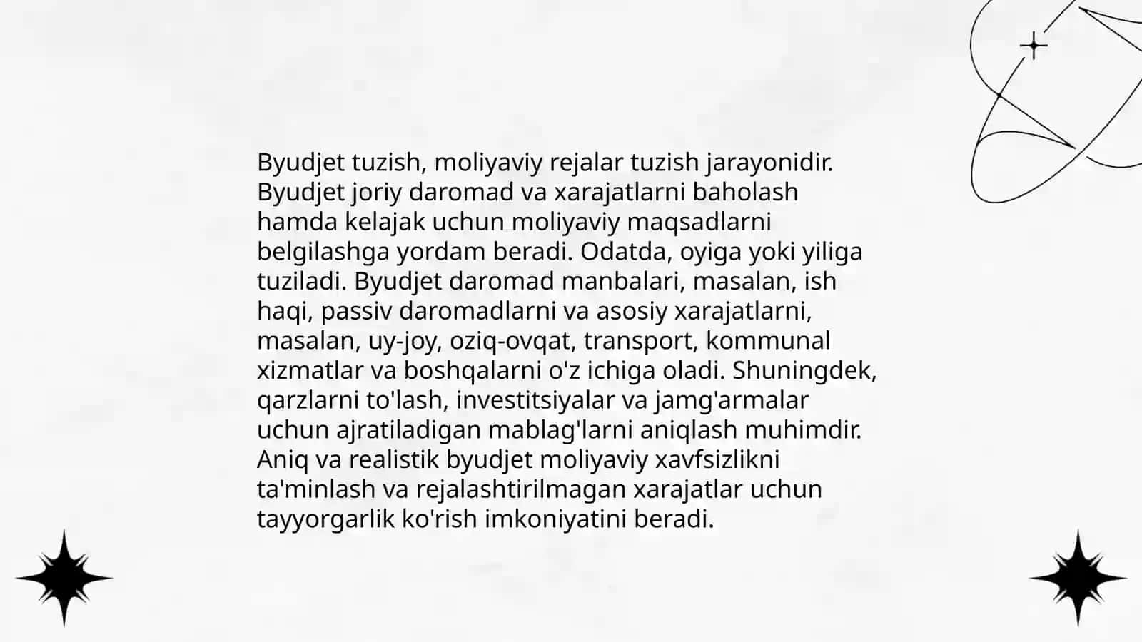 Moliyaviy rejalashtirish 4