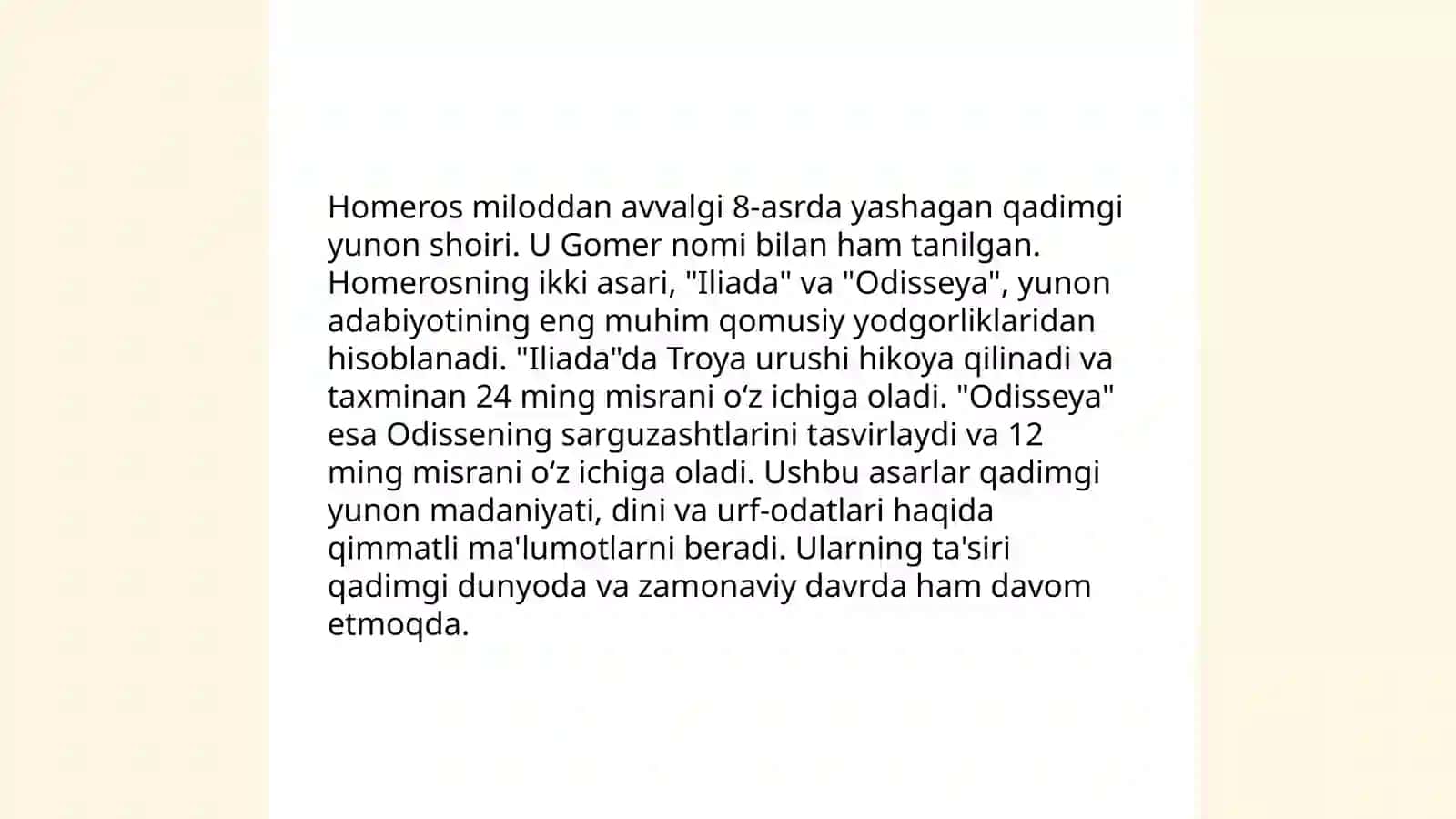 Qadimgi Yunon va Rim adabiyoti 4