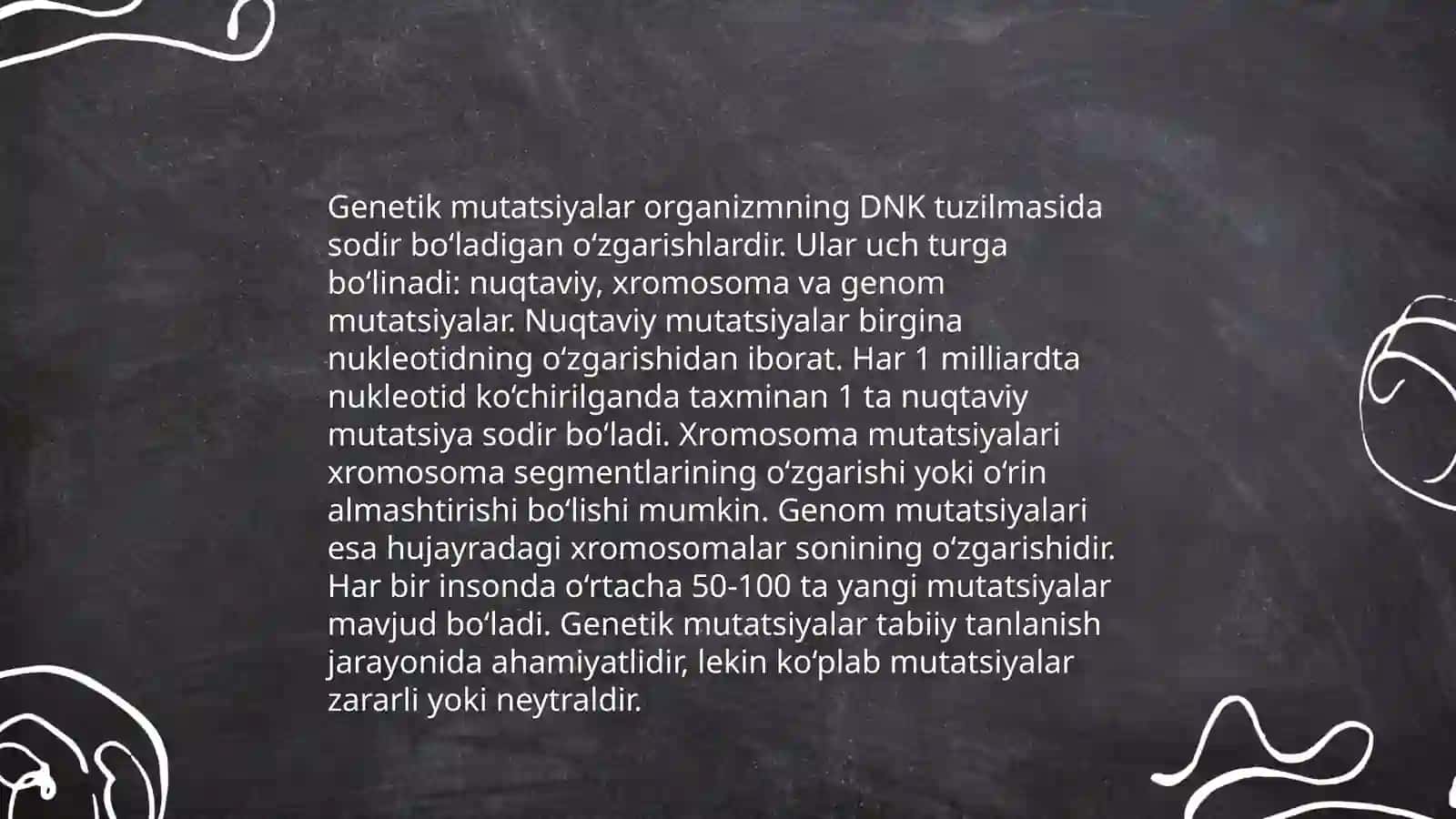 Mutatsiya va uning xillari 4