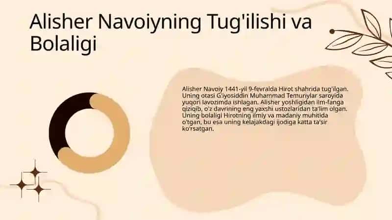 Alisher Navoiyning hayoti va ijodi 4