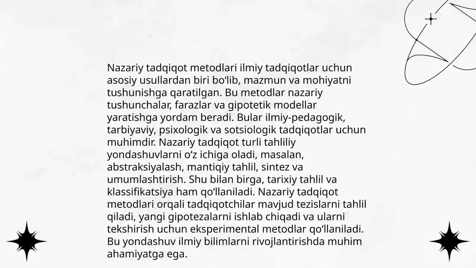 Oʻqitish metodikasining tadqiqot metodlari 4