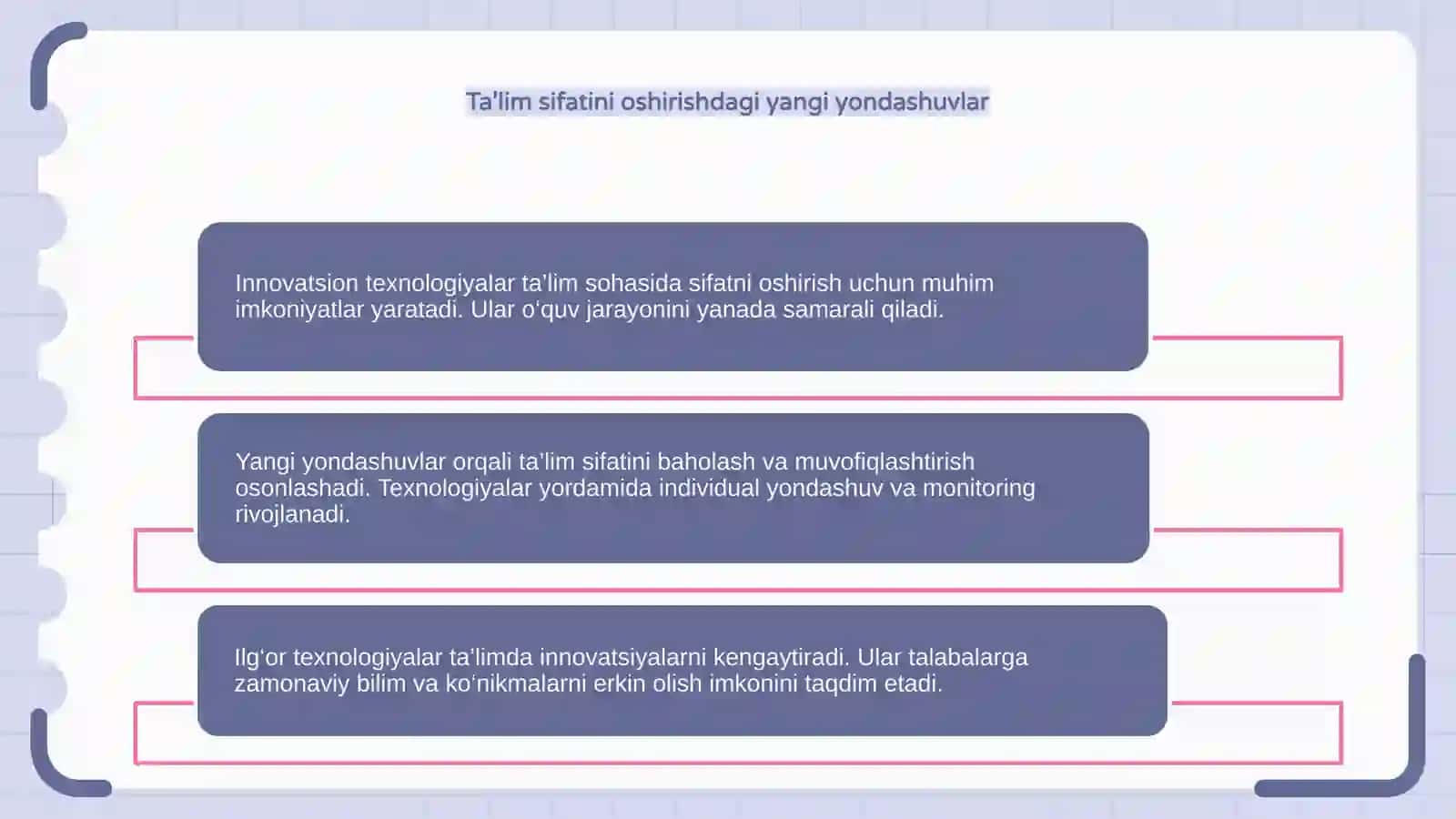 Innovatsion texnologiyalar va ta’lim rivoji 4