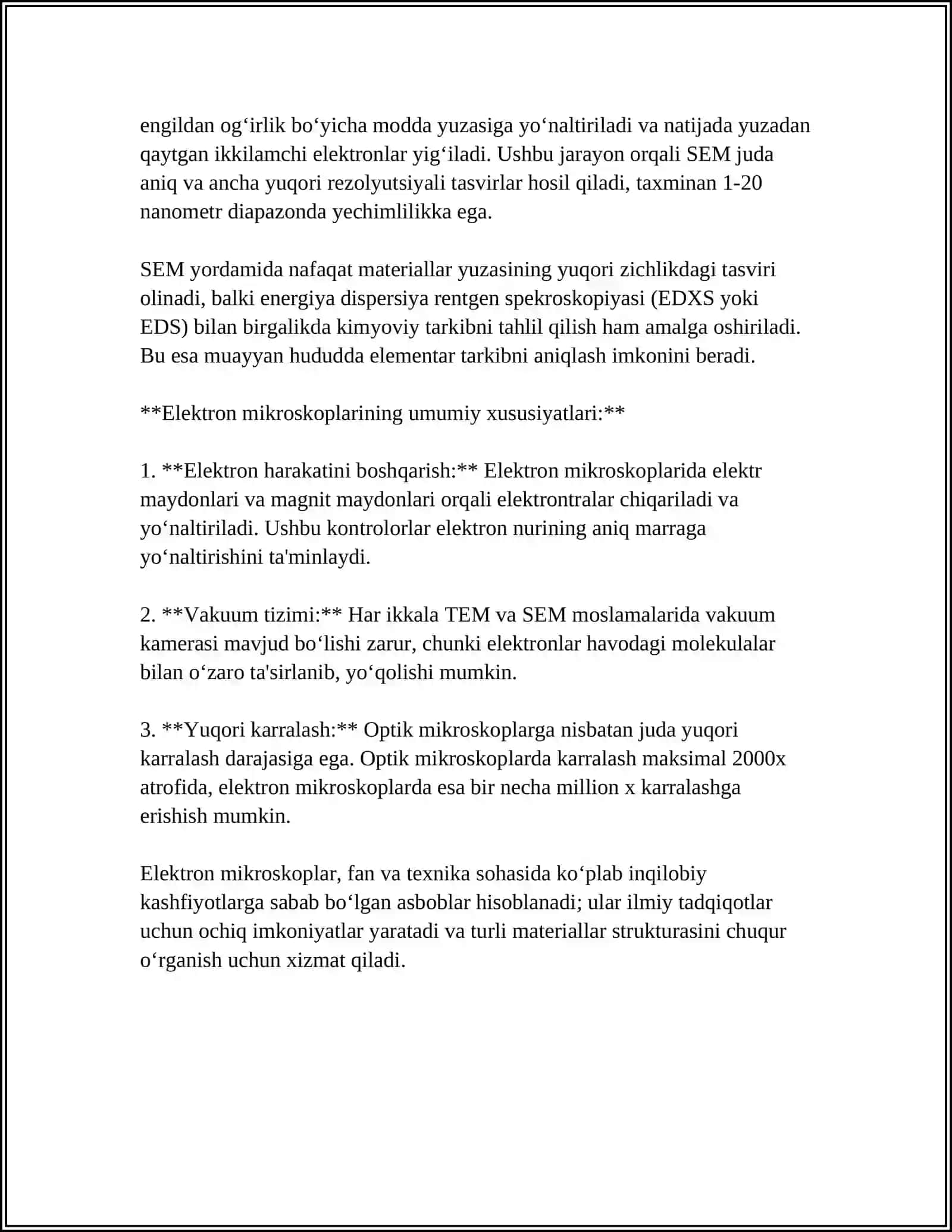 ELEKTRON MIKROSKOPLARNING TIBBIYOTDAGI AHAMIYATI 4