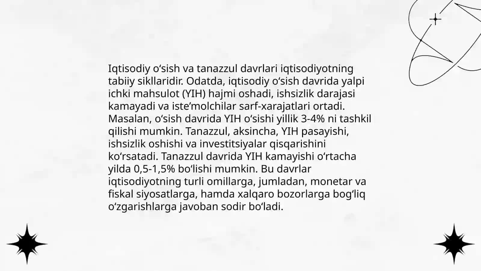 Iqtisodiyotning siklligi va makroiqtisodiy beqarorlik 4