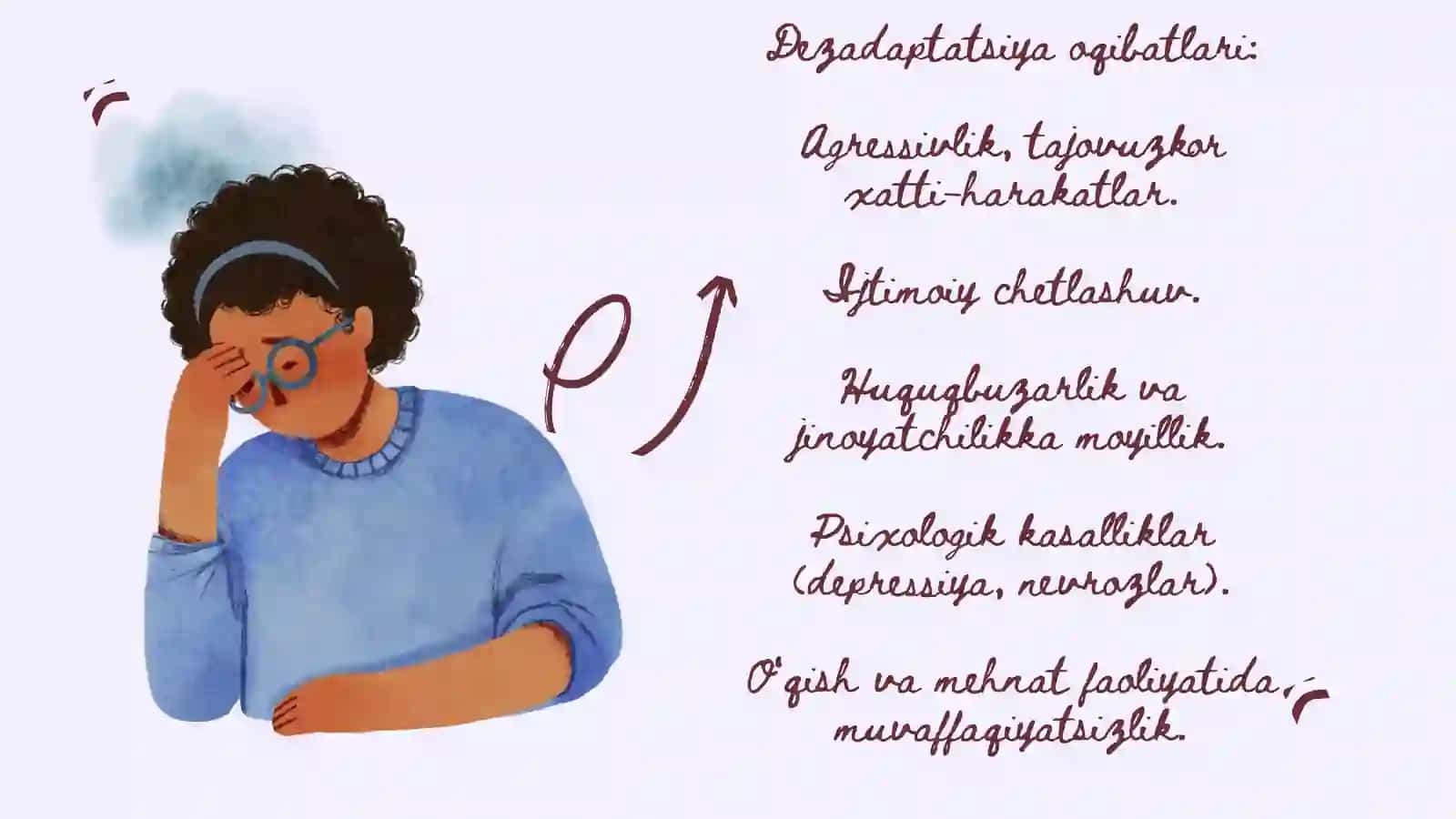 Dezadaptatsiya sabablari 4