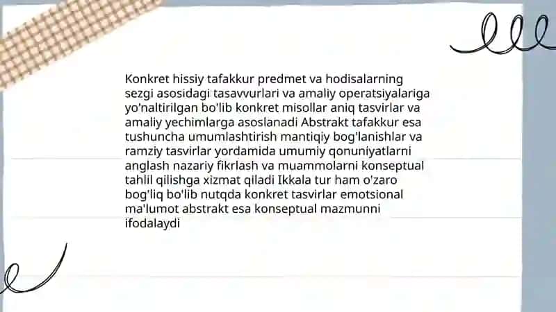 Tafakkur va nutqning pisxologik tasnifi 4