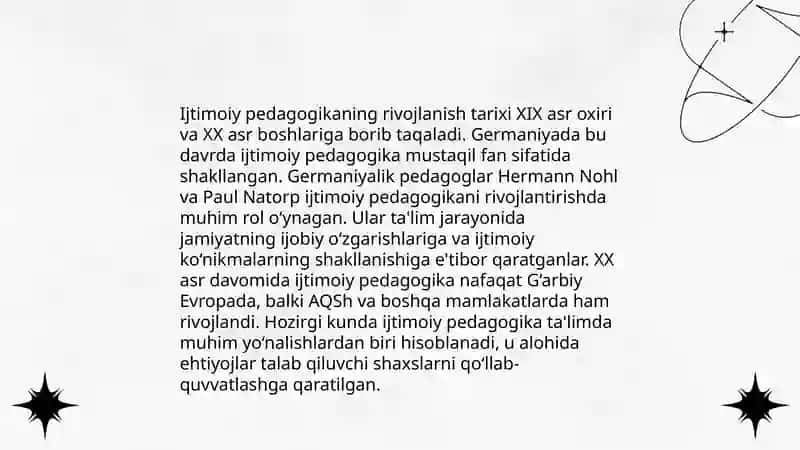Ijtimoiy pedagogikanging nazariy asoslari 4