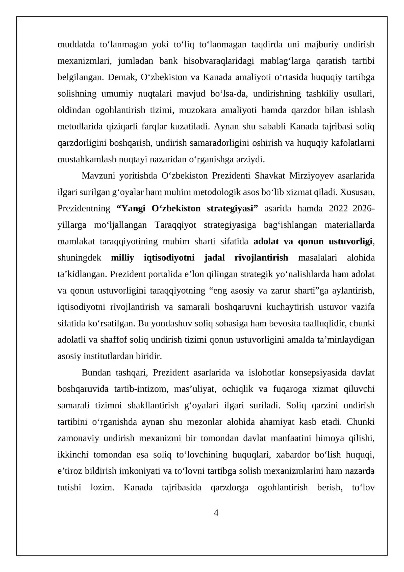 KANADA SOLIQ QARZINI UNDIRISH TARTIBI 4