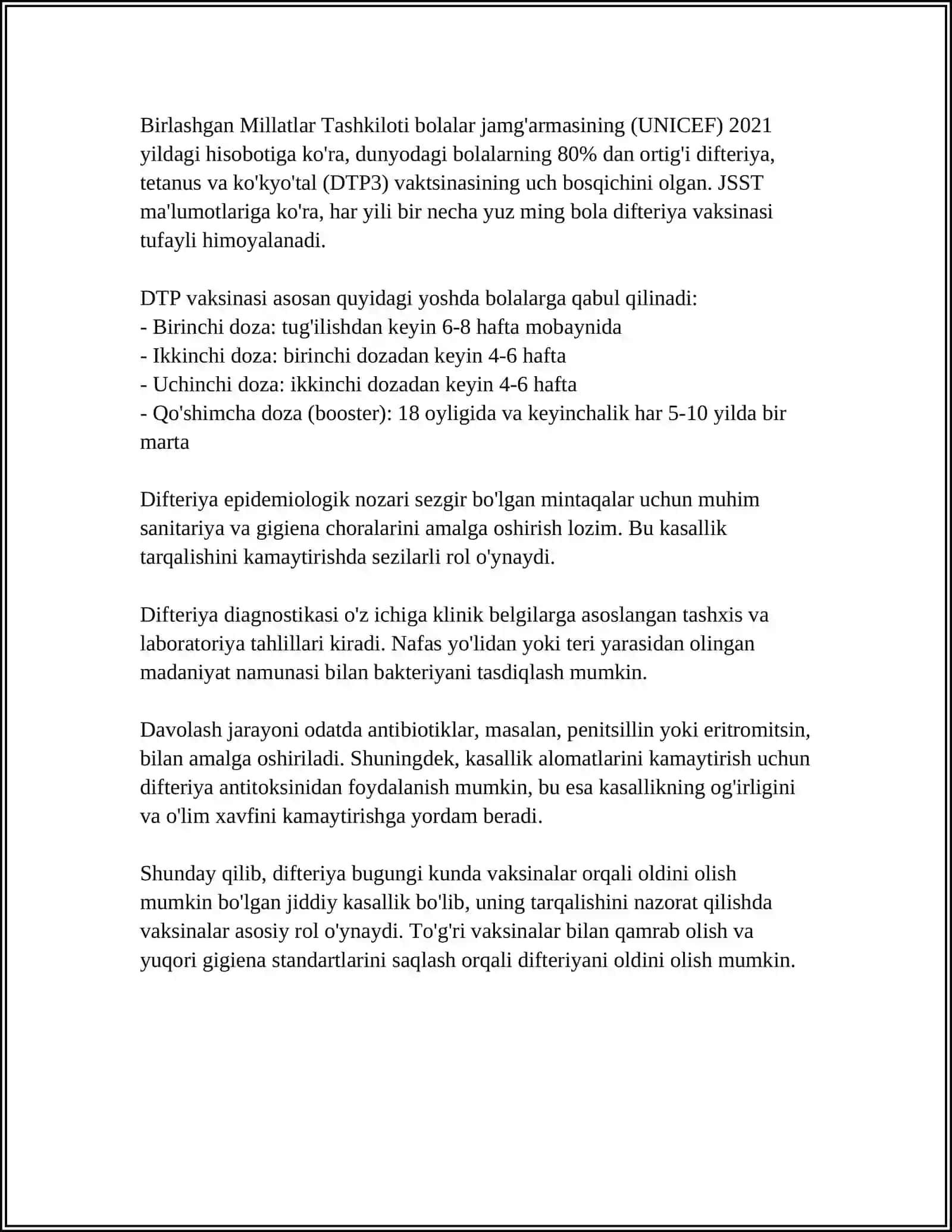 BOG’MA KASALLIGI REFERAT 4