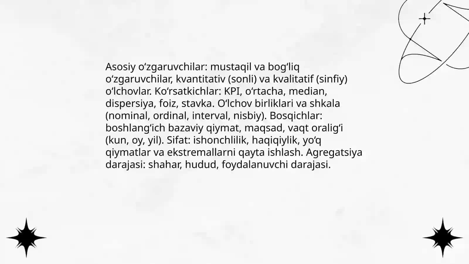 Muammoni aniqlash va tadqiqiy savollar 4
