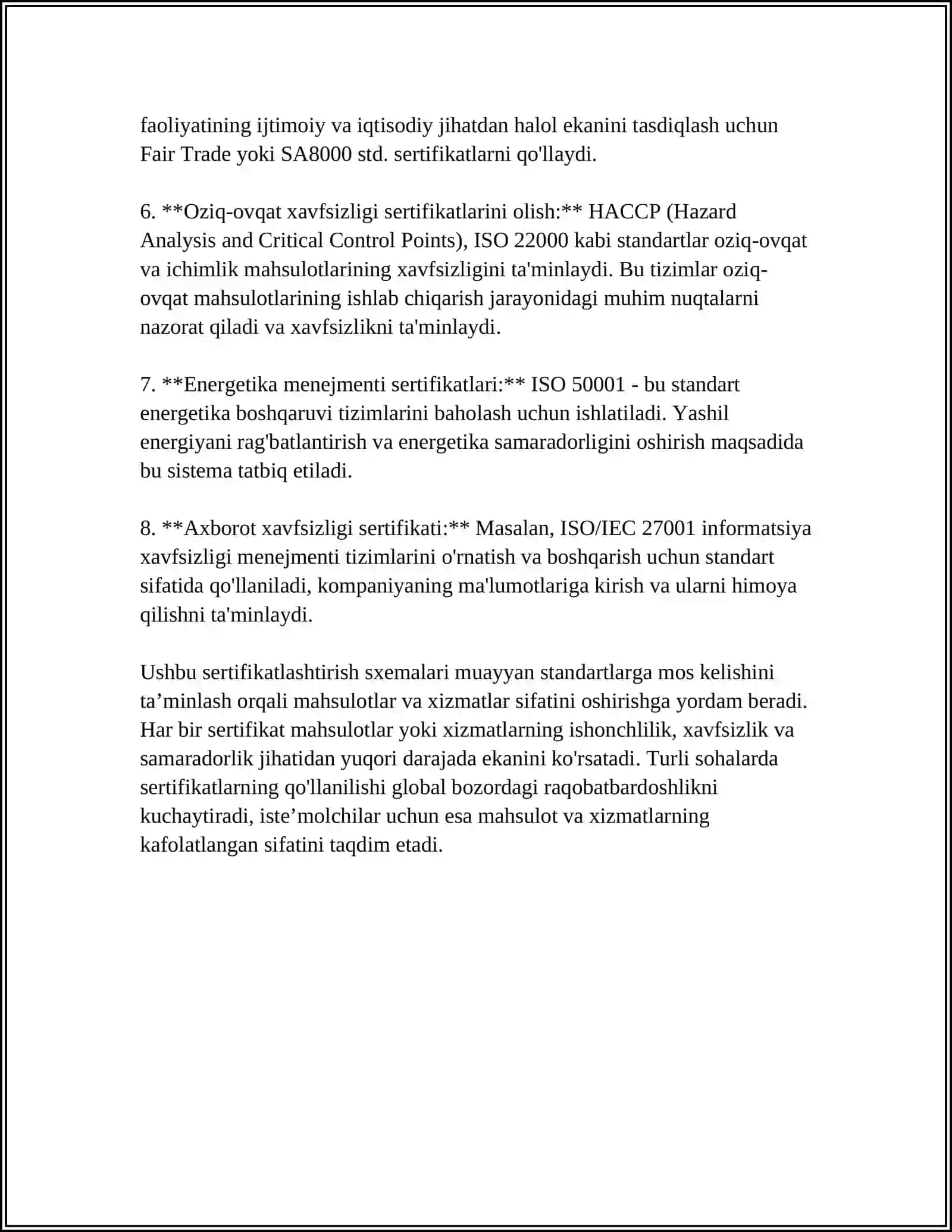 SERTIFIKATLASHTIRISH SXEMALARINI O'RGANISH 4