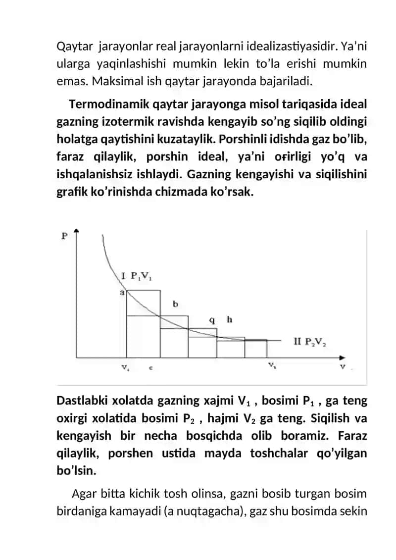 Termodinamikaning ikkinchi qonuni(Entropiya) 4