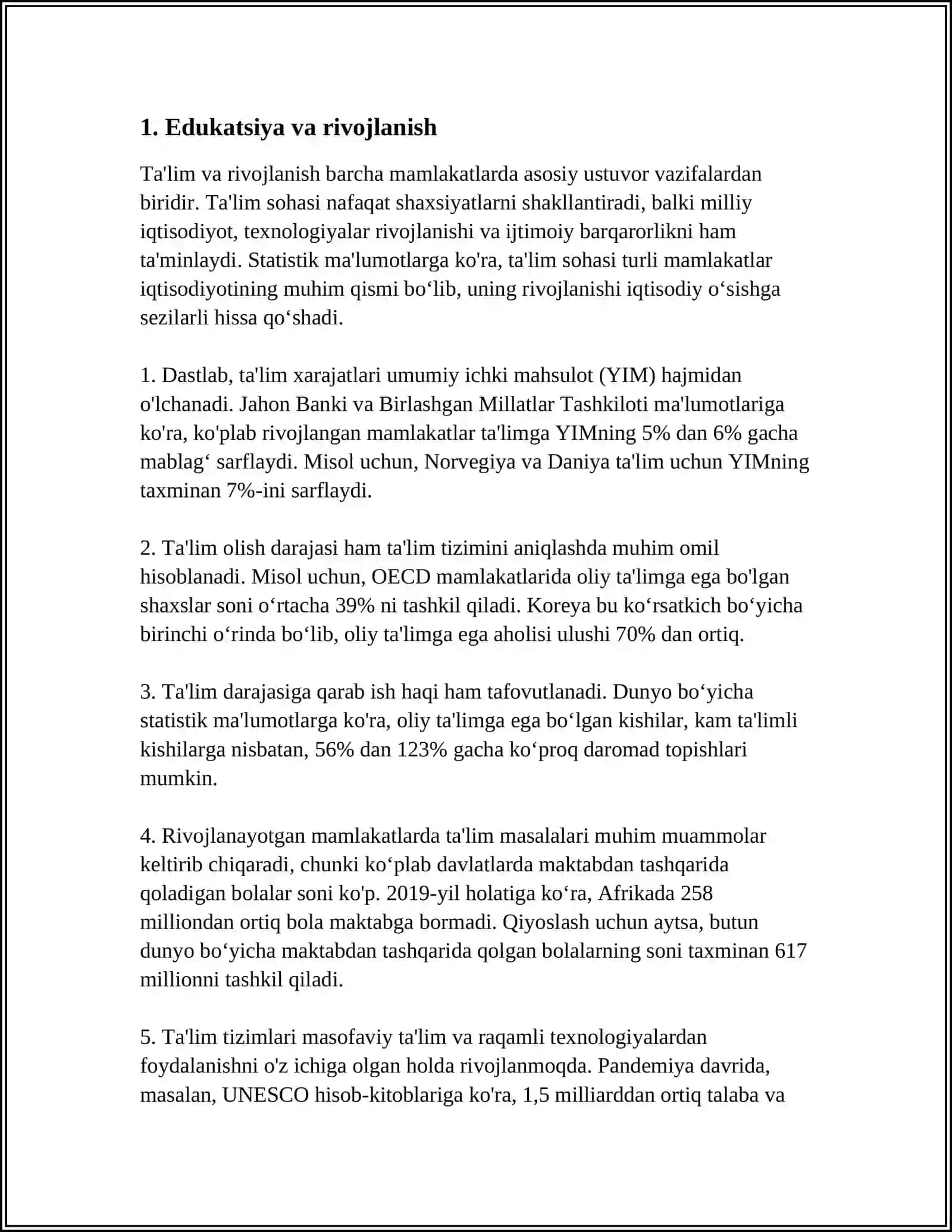 REFERAT Mavzu: ED'YUTON KONSEPSIYASI 4