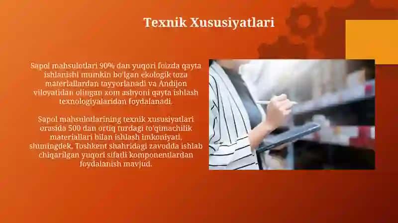 Sapol buyumlar umumiy malumot 4