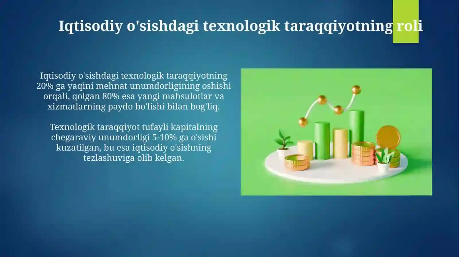 Iqtisodiy oʼsish modellari 4