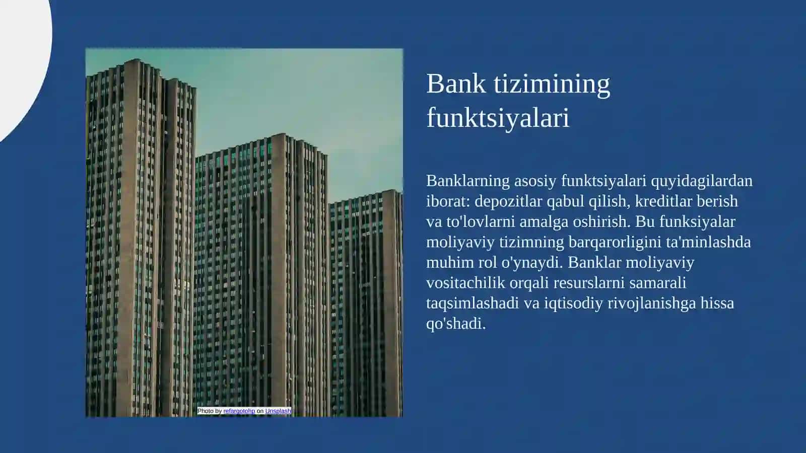Rivojlangan mamlakatlar bank tizimi 4