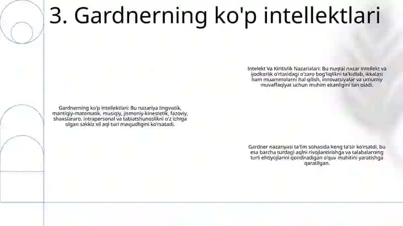 Intelekt Va Kiritivlik Nazarialari 4