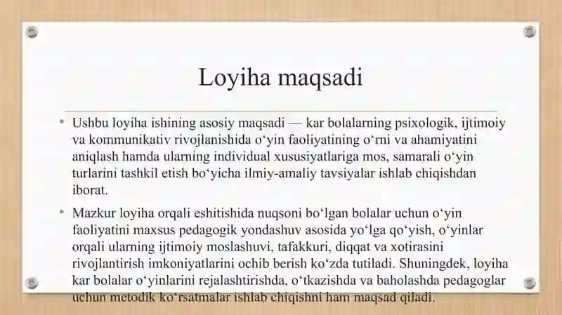 Kar bolalar oʻyinlarining xususiyatlari loyiha ishi 4