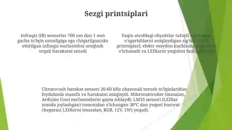 Harakat datchiklari 4