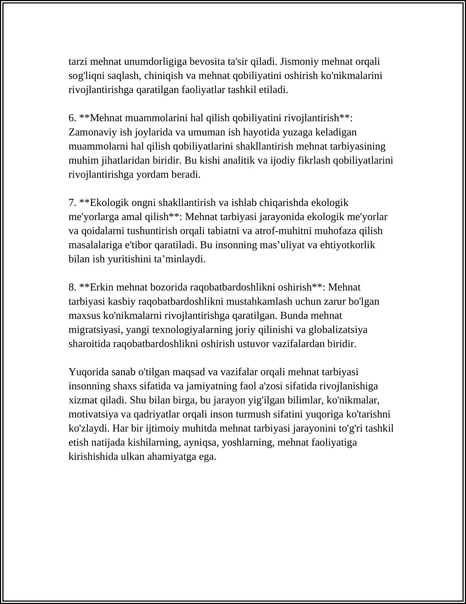MEHNAT TARBIYASI 4