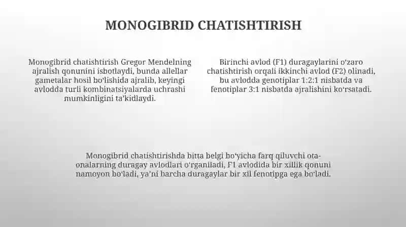 G. Mendelqonunlari 4