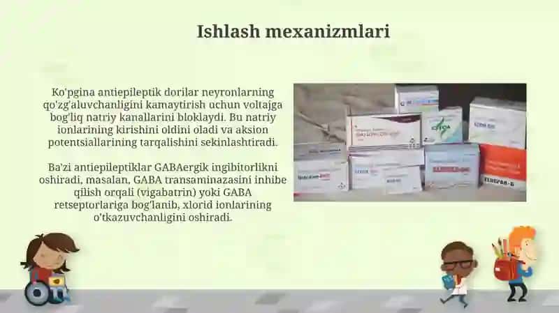 Epilepsiyaga qarshi dori vositalar 4