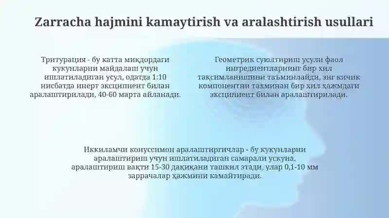 Kukunlar tayyorlashning alohida hollari 4