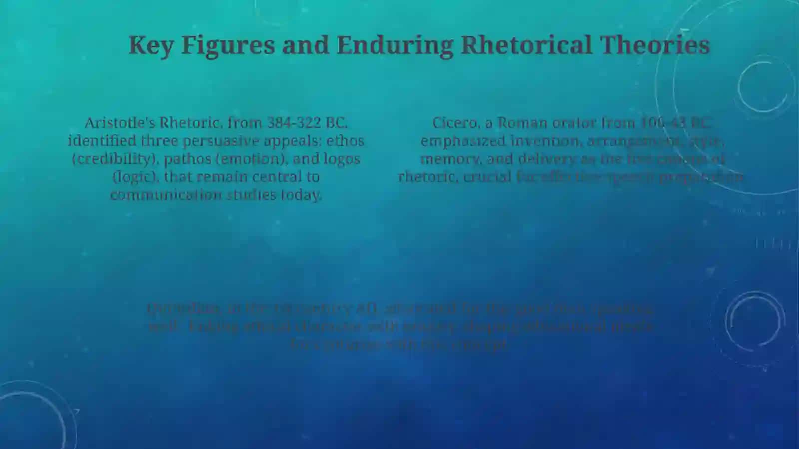 Oratory's Evolution 4