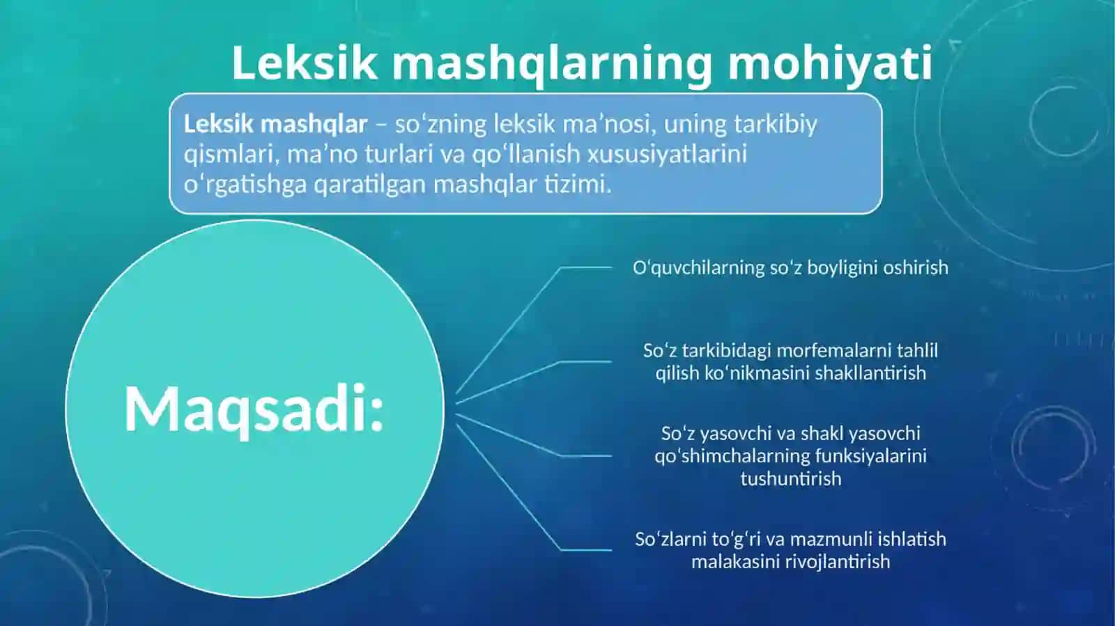 So‘z tarkibini o‘rganishda leksik mashqlarni tashkil etish 4